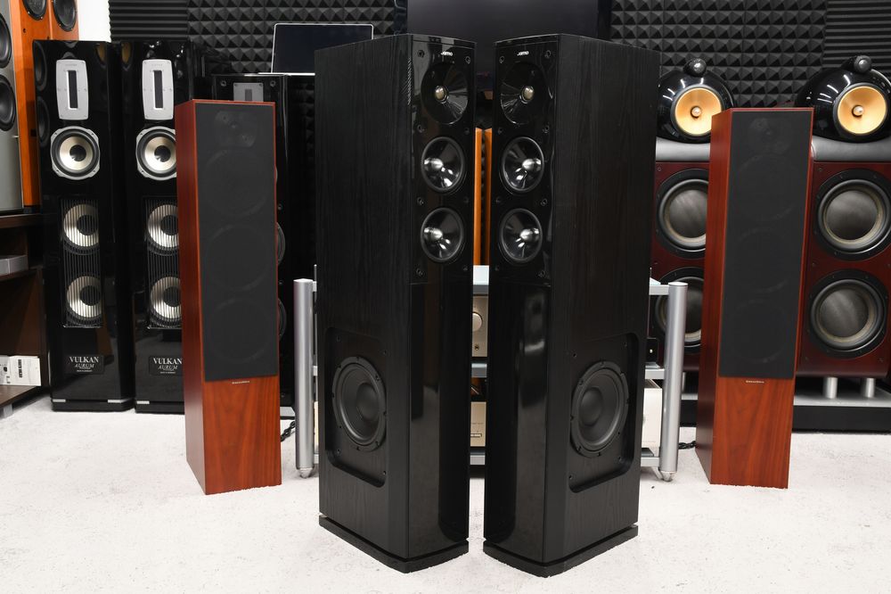 kolumny Głośnikowe podłogowe stereo JAMO S606 czarne para