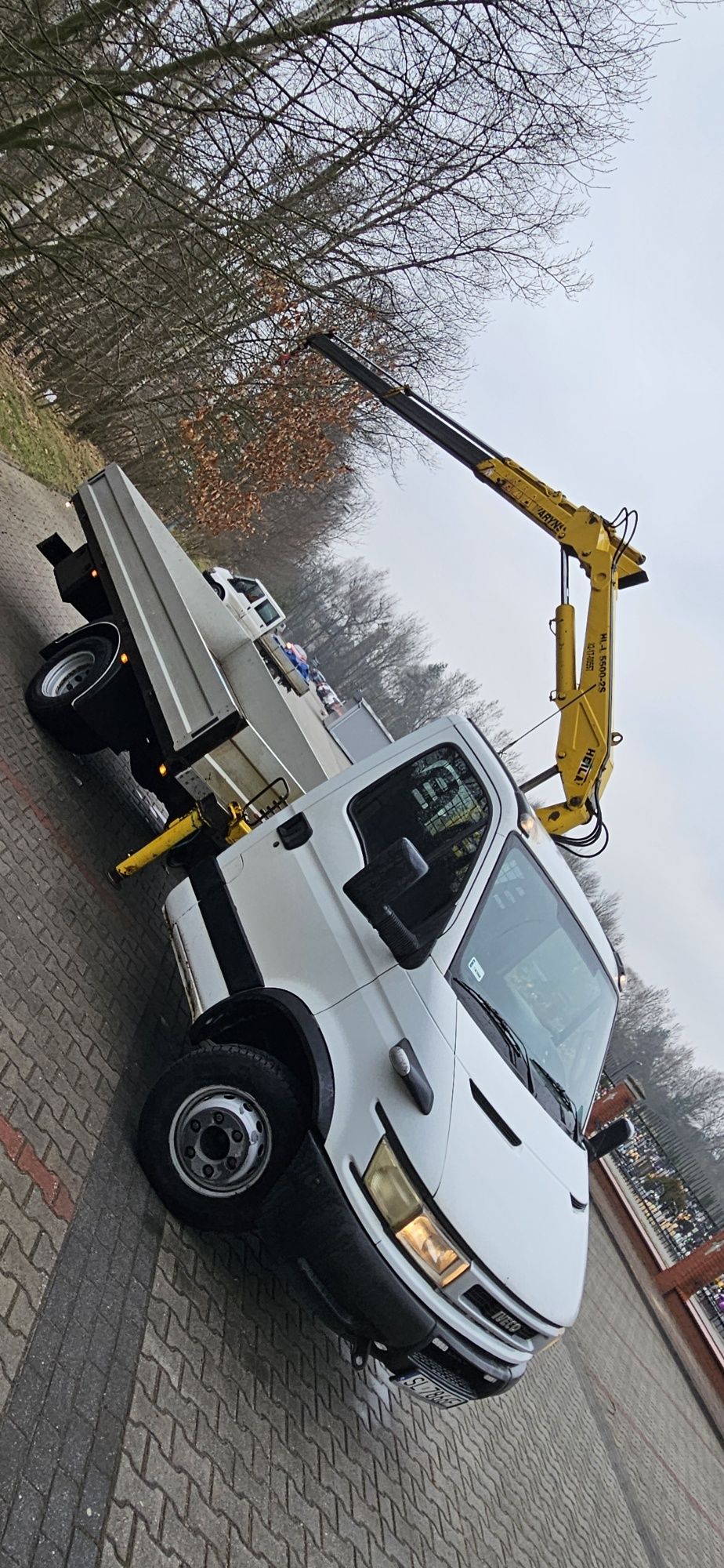 iveco daily 65c17  3.0 170km hds skrzyniowy HDS 055 mocny