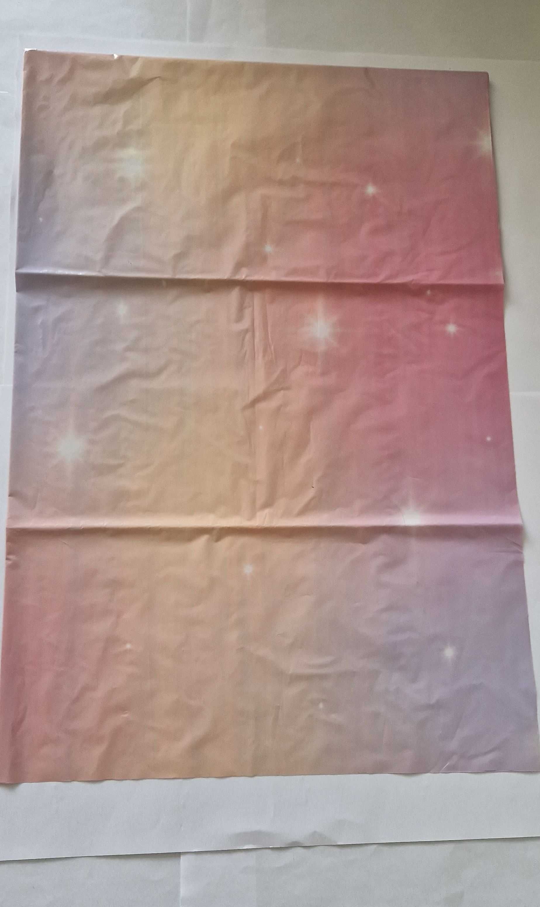 Foliowy obrus na przyjście, nowy, 274x137 cm