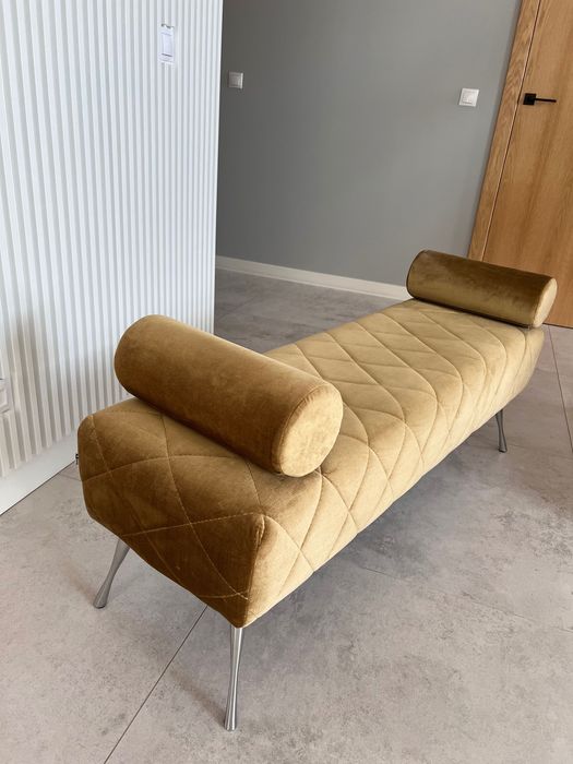 Ławka Sofka Złota Glamour