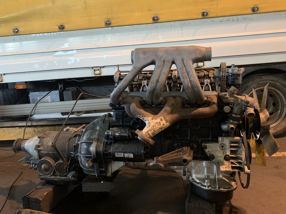 Silnik Mercedes kaczka 3.0D OM617 + skrzynia automatyczna R115 T1/w123