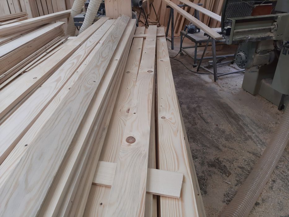 Deski 4-stronnie strugane II gatunek heblowane kantówka