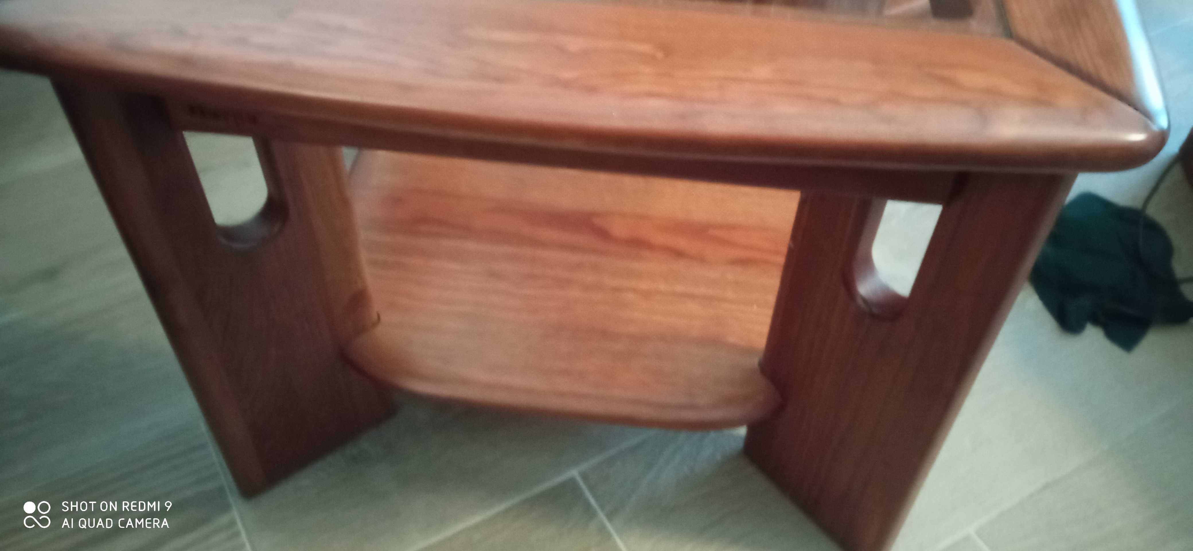 Mesa de apoio madeira maciça