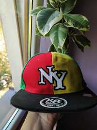 Czapka z daszkiem/snapback/Fullcap NY New York Raw Blue