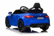 +Pokrowiec Bluetooth Auto na akumulator  BMW M4 Niebieski