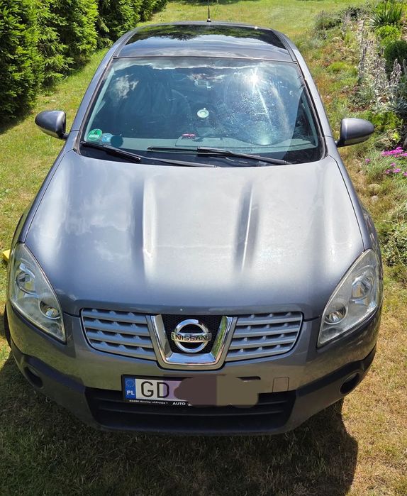 Nissan Qashqai 2.0 benzyna LPG, 4X4, panoramiczny dach, uszkodzony