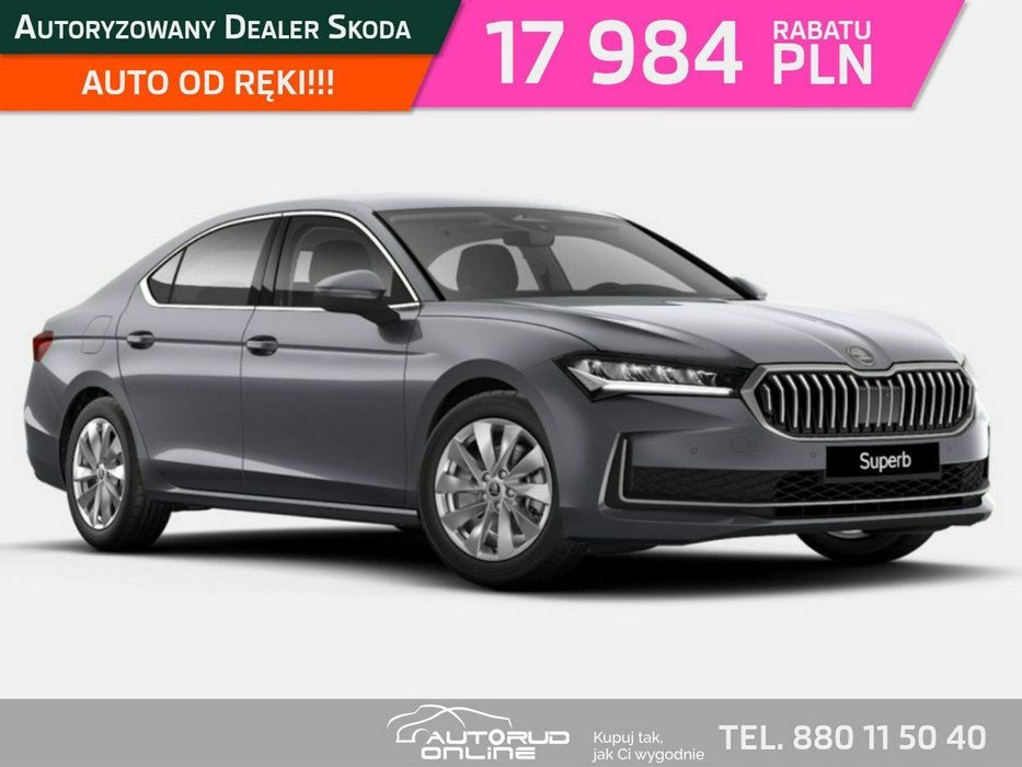 Skoda Superb Selection 1.5TSI m-HEV 150KM automat DSG Pakiet Assisted Drive Basic