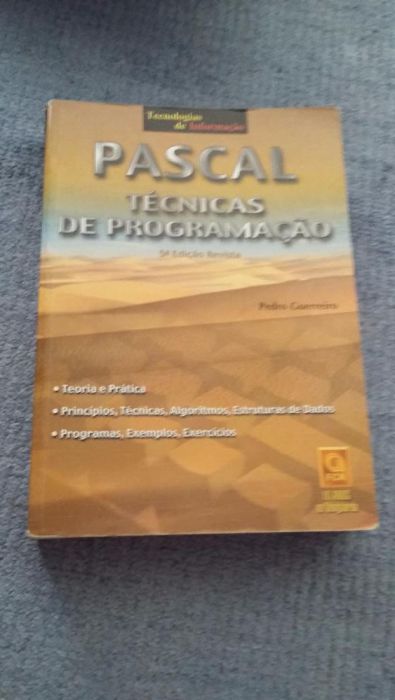 Livro PASCAL Técnicas de Programação (Com entrega*)