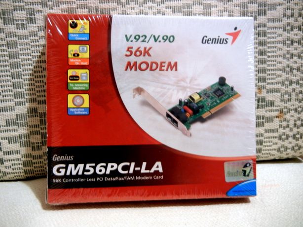 Модем Genius GM56PCI-LA (НОВЫЙ, запечатанный)