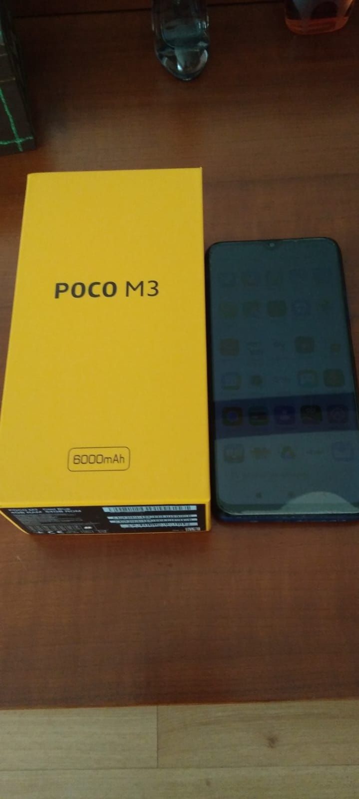 Xiaomi Poco M3 64GB na caixa