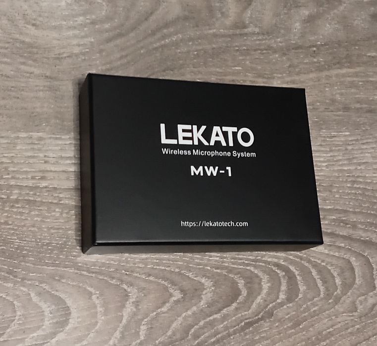 Бездротовий мікрофон LEKATO MW-1, новий.
