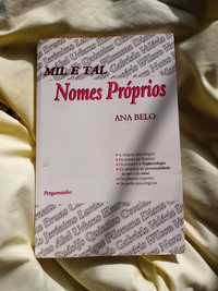 Livro"Mil e tal nomes Próprios"