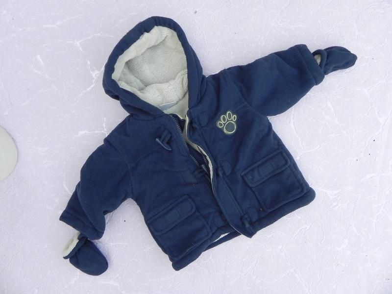 Флисовая курточка пальто ladybird 3-6месяцев 68см