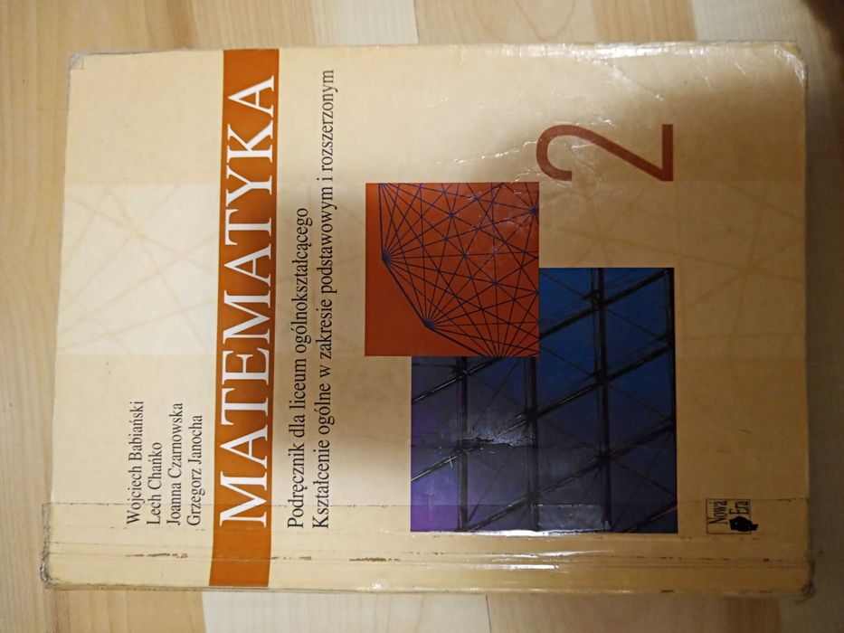 matematyka 2 Nowa Era 2003 liceum podstawa rozszerzenie podręcznik