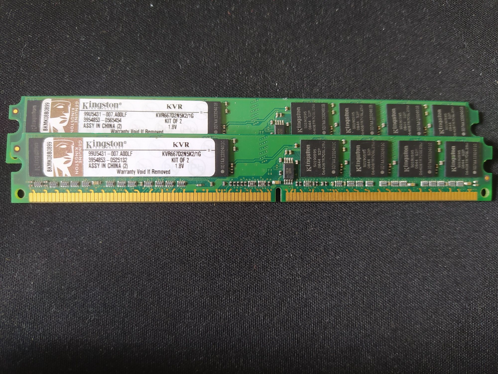 Zestaw ram 521MB DDR 3 i DDR 2