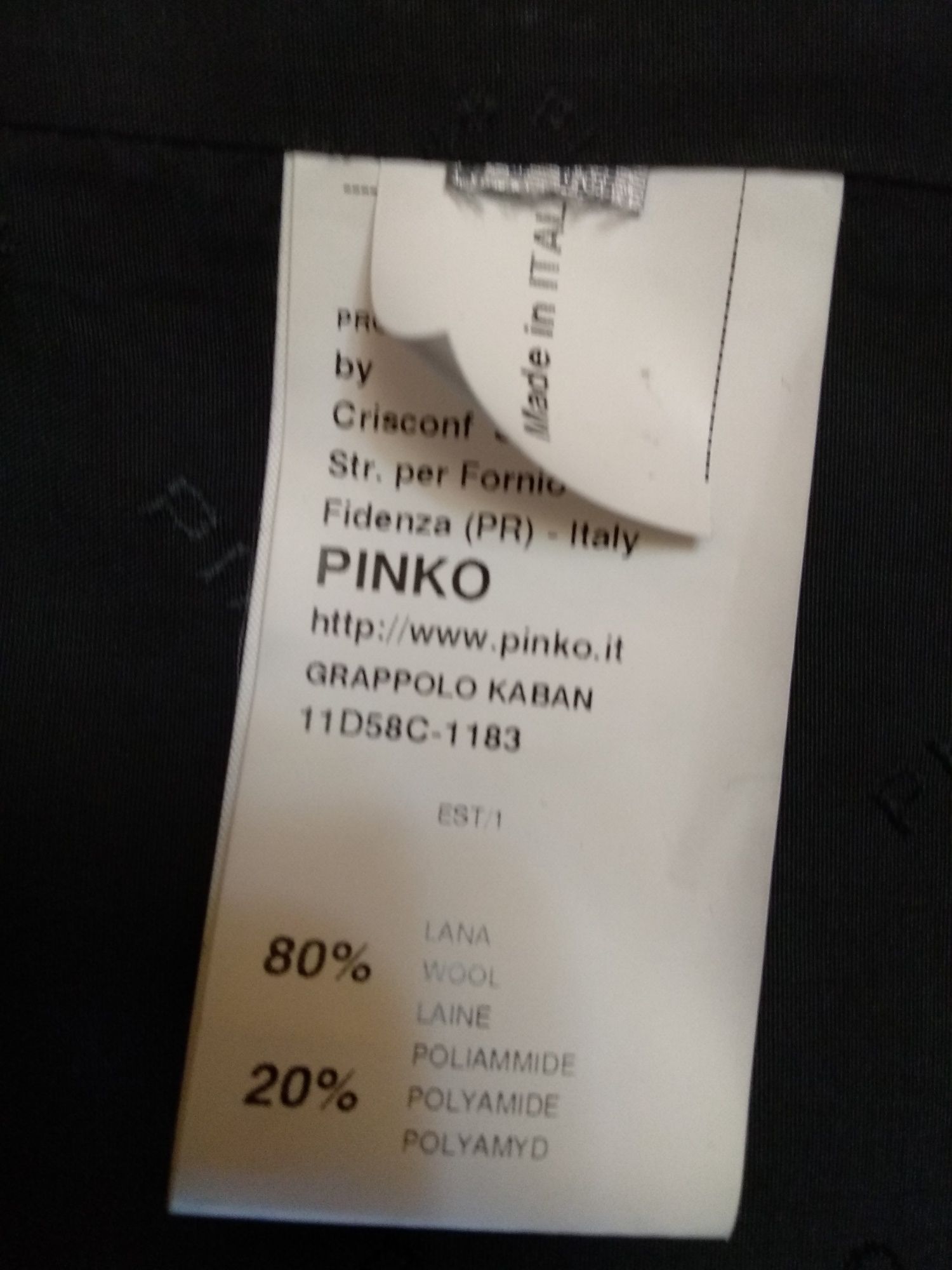 Kurtka/ płaszczyk PINKO