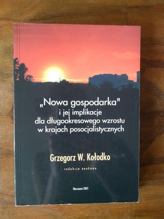 Książka Nowa gospodarka i jej implikacje.., G. Kołodko