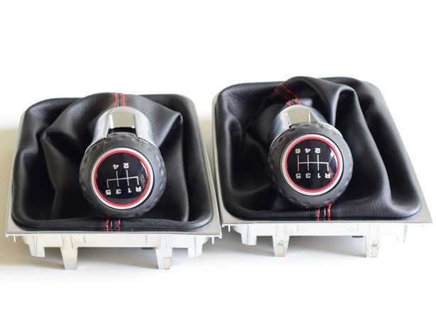 Moca Punho Manete Mudanças 5V + Fole + Base VW Golf 7 / GTi (NOVO)