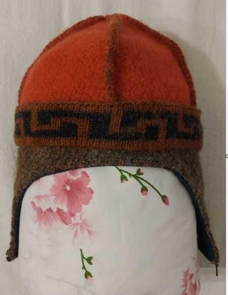 Шапка дитяча 4-5 років вовна. Made in Iceland. Оригінальний подарунок