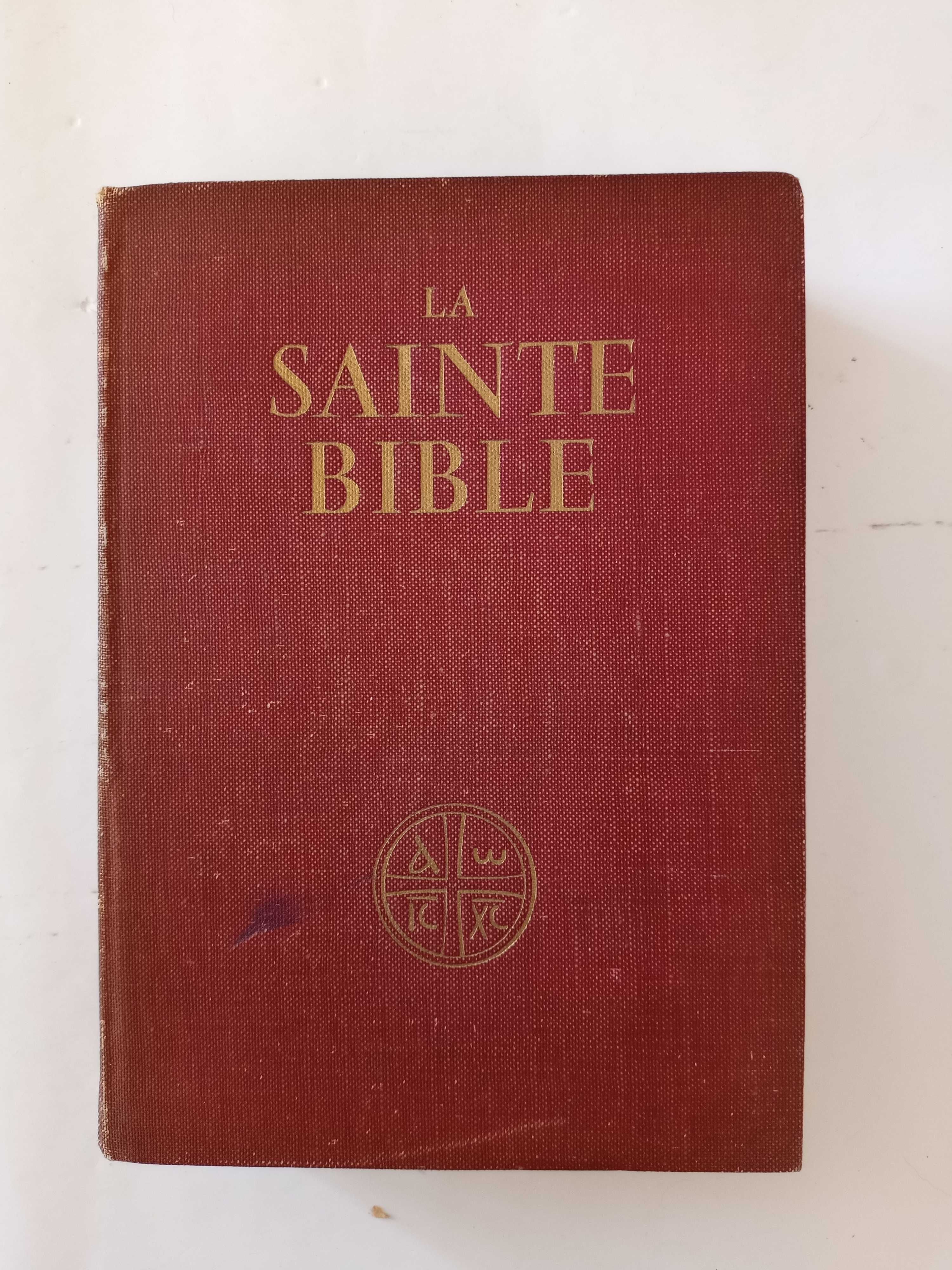 La Sainte Bible (1956) de l'Ecole biblique de Jérusalem/ Bíblia