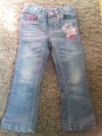 Spodnie jeansowe 98cm dla dziewczynki
