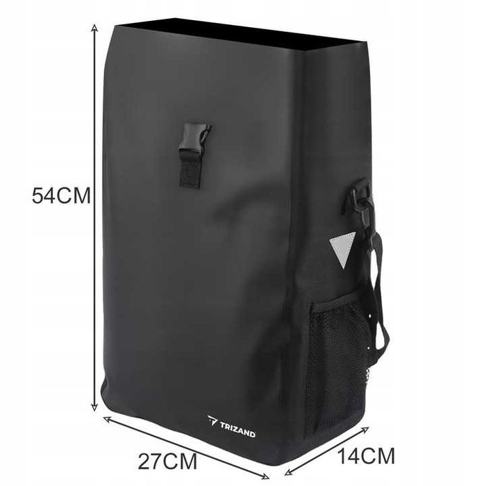 NOWA sakwa rowerowa 15L do bagażnika torba na bagażnik rowerowy  XL