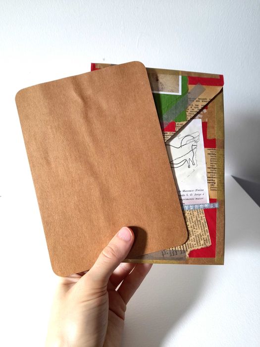 Envelope Rústico e Cartão em Branco