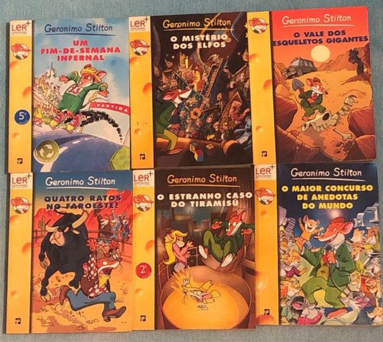 Geronimo Stilton - coleção livros
