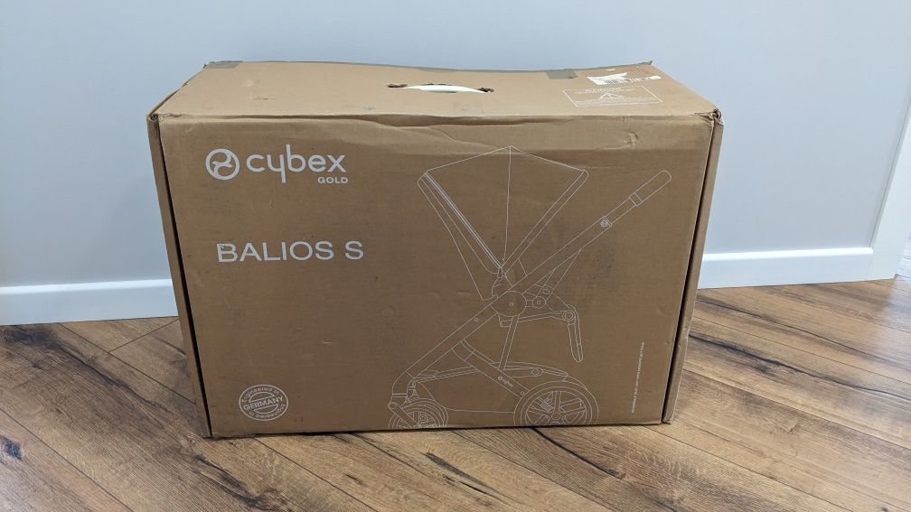 Коляска Cybex Balios S Grey (рюкзак д/м Avent в подарунок)