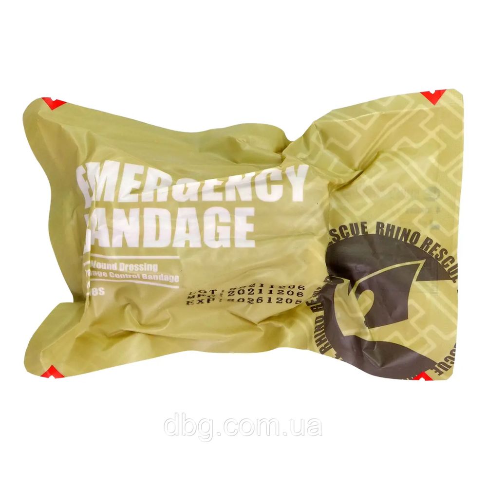 Бандаж компрессионный израильский Rhino Rescue Emergency Bandage
