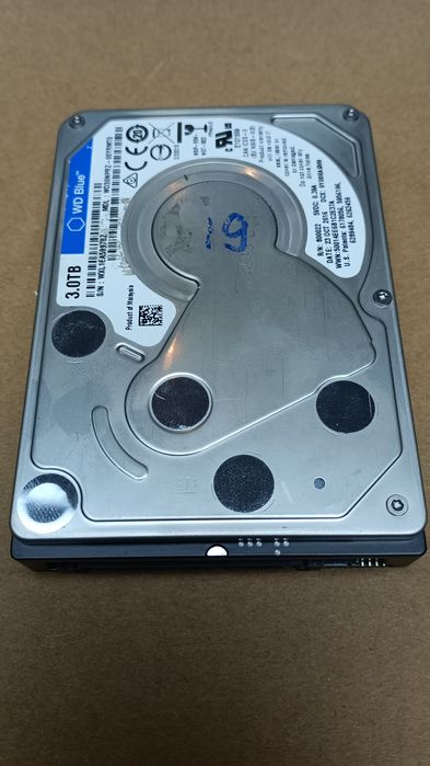 Диск 2.5 на 3Tb WD Blue смарт тест Good Western Digital 3 Тб накопичув