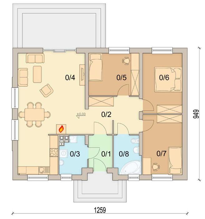 Nowy Dom na działce 860 m2 , bez prowizji