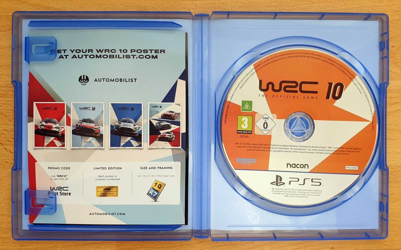 WRC 10 na PlayStation 5 PS5 wersja PL