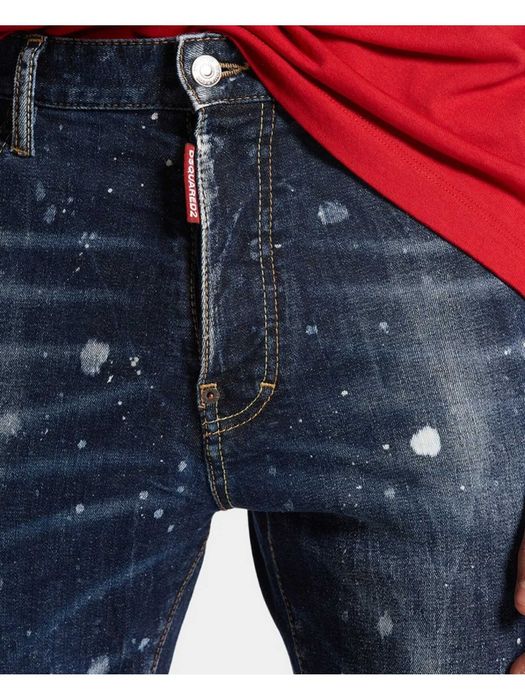 DSQUARED2 jeans dark moldy WASH COOL GUY jeans roz. 52 ORYGINAL