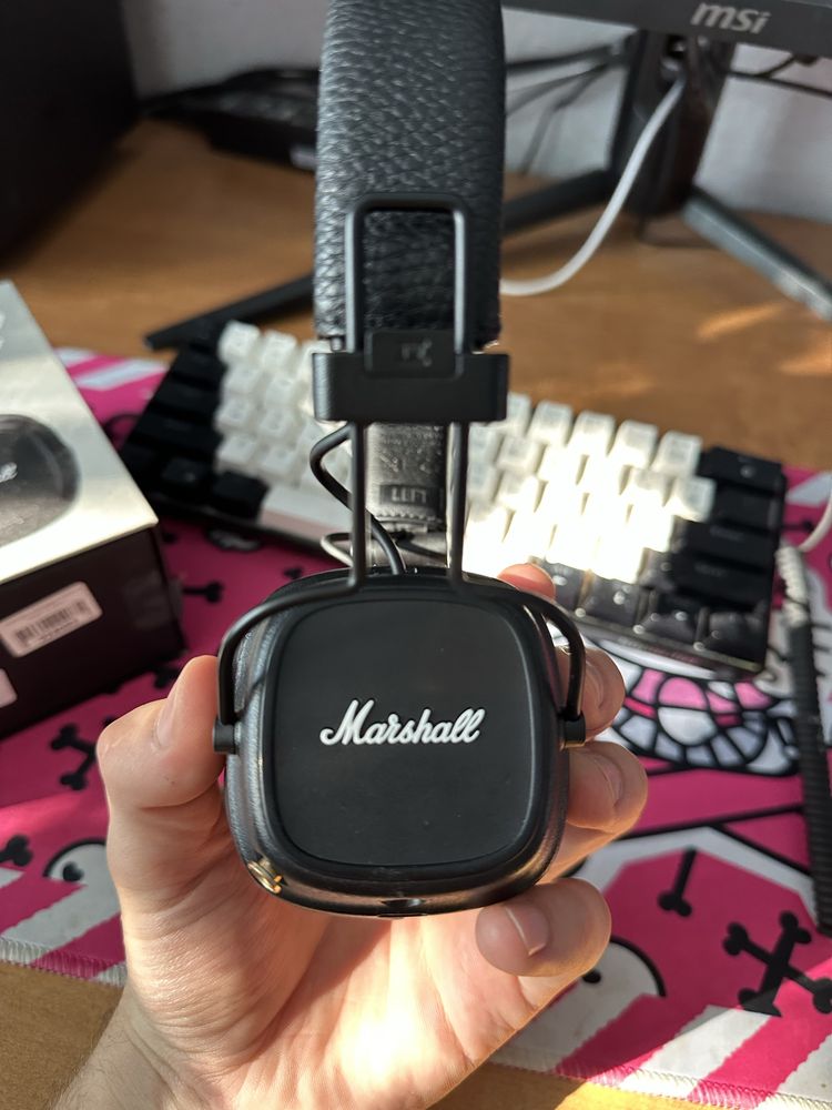Навушники Marshall Major IV 4 ОРИГІНАЛ З ЧЕКОМ, ПРУФАМИ