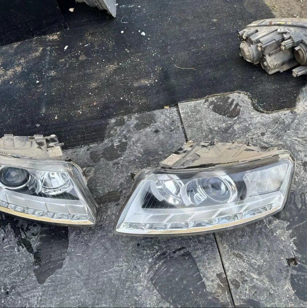фара фари  ксенон рестайлінг лед audi a6 c6 2008-2011 шрот розборка