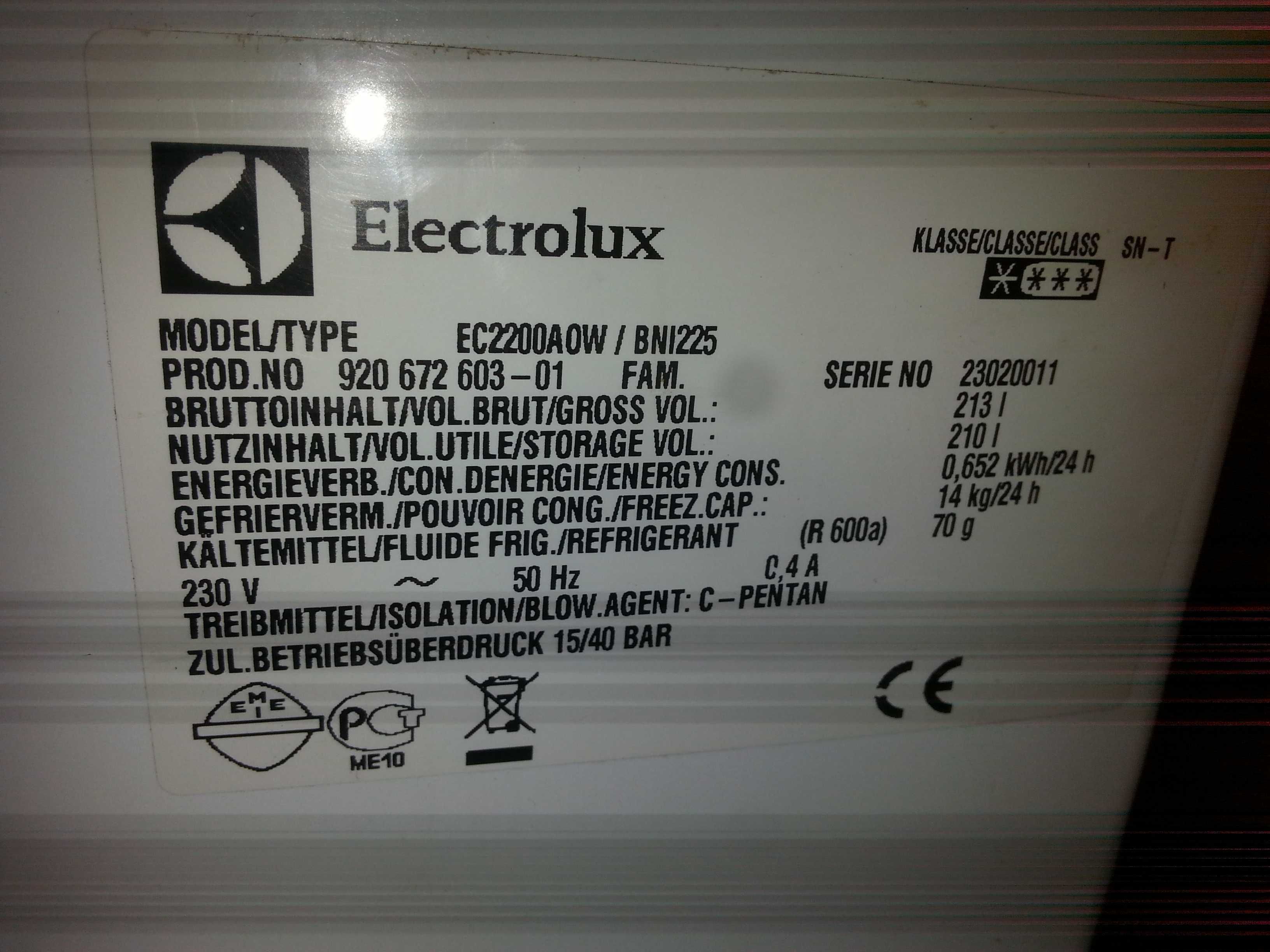 Zamrażarka skrzyniowa Electrolux 213 l. Super stan.