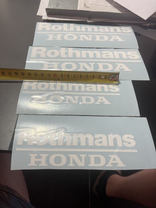Autocolantes Rothmans Honda