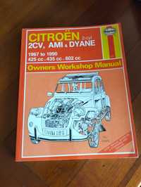 Haynes - Citroen 2cv Ami Dyane (manual técnico - capa dura)