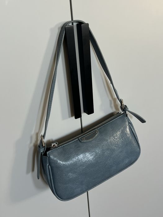 Сумка Mango блакитна