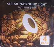 Lampki solarne ogrodowe 4sztuki