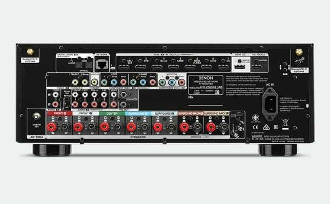 Amplituner Denon AVR-X2600H 7.2 4K eARC Wi-Fi BT Dolby Atmos kino dom