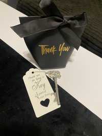 Gift Prezent prezencik klucz dla gosci slub urodziny wesele otwieracz