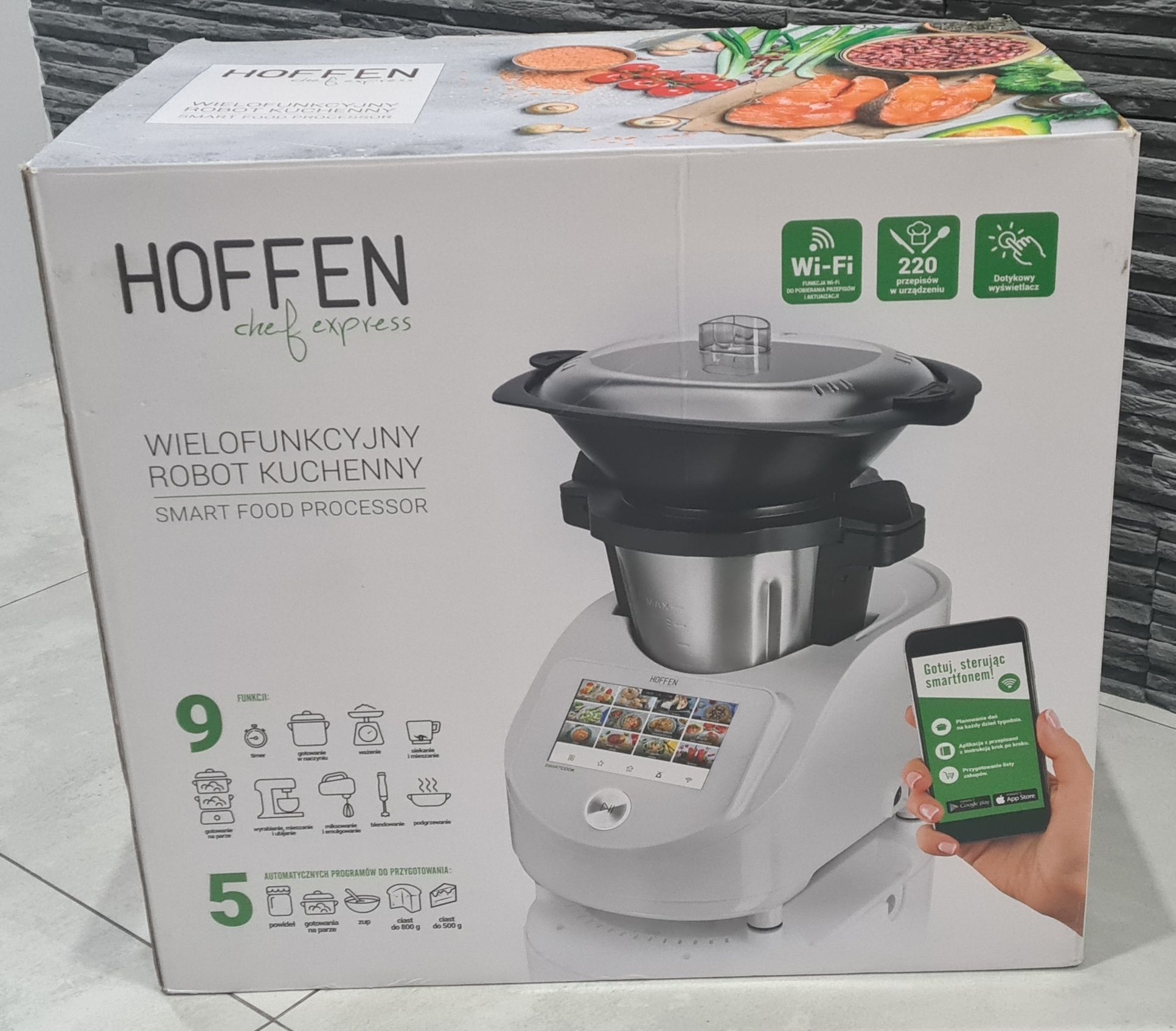 Robot kuchenny Thermomix Hoffen Wifi