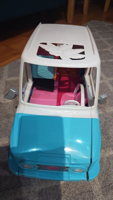 Kamper barbie zwierzaki barbie