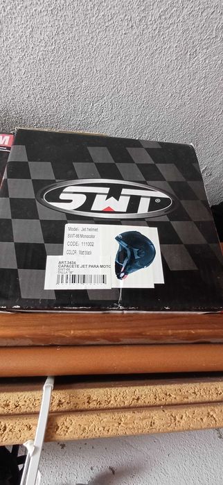 Capacete jet para mota - M