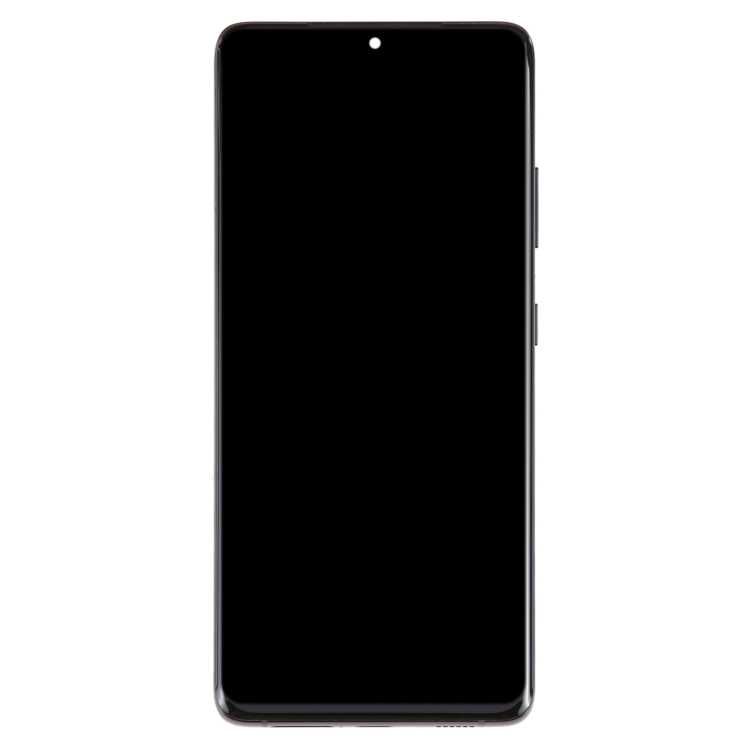 Ecrã LCD + Touch para Samsung Galaxy S21 Ultra -Preto e Pratado (OLED)