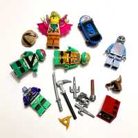 LEGO Teenage Mutant Ninja Turtles minifigures e partes