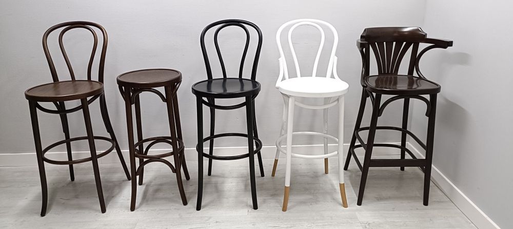 Hokery stołki barowe Fameg Radomsko 26 sztuk mowe