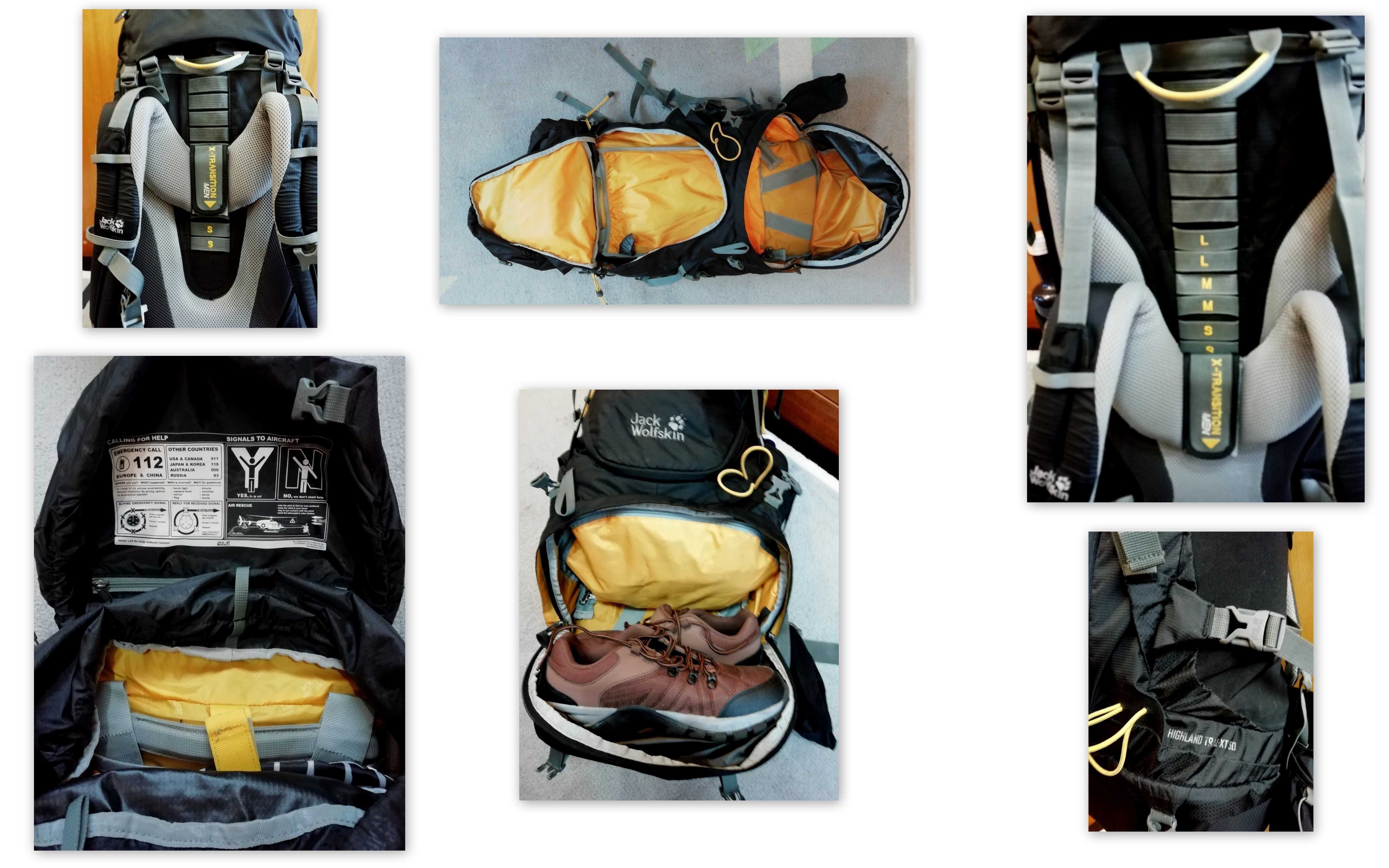 Mochila de caminhar Trail XT 50L Jack Wolfskin